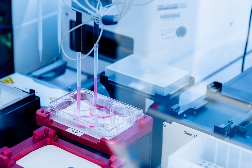 Automated liquid handling in the iPsomics lab